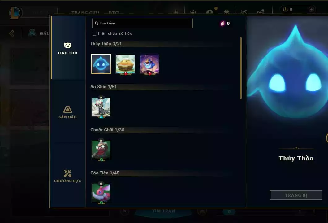 Ảnh Acc Trắng Thông Tin