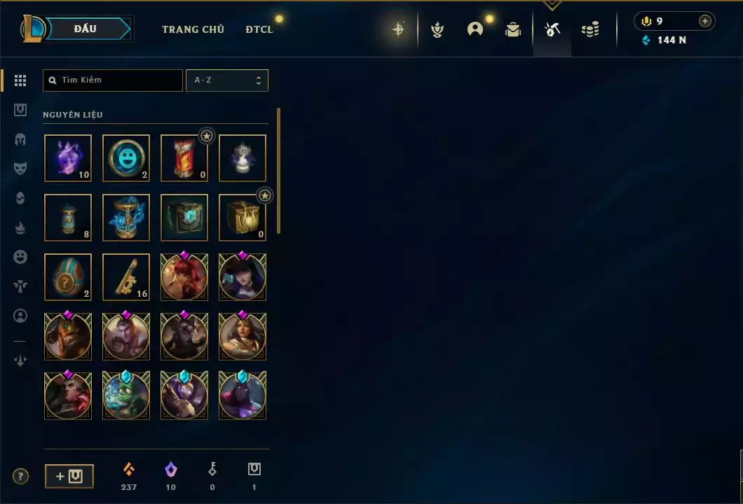 Ảnh Acc Trắng Thông Tin